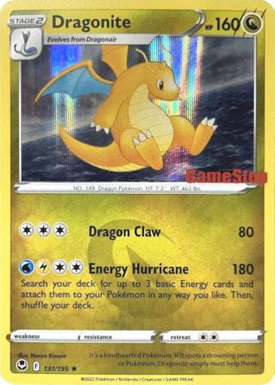 Pokemon Singles - Dragonite Holo Gamestop Promo