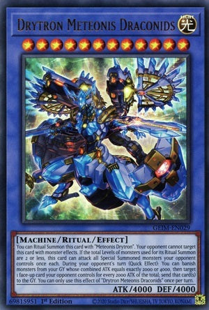 YuGiOh Singles - Drytron Meteonis Draconids
