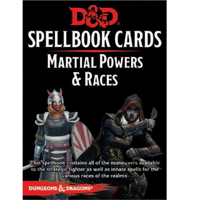 D&D Spellbook Cards: Martial 2nd Ed