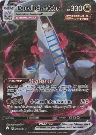 Pokemon Singles - Duraludon VMAX Alternate Art Secret Rare