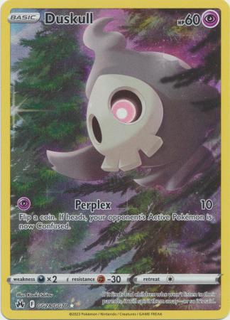 Pokemon Singles - Duskull Holo Rare
