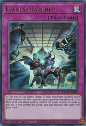 YuGiOh Singles - Evenly Matched