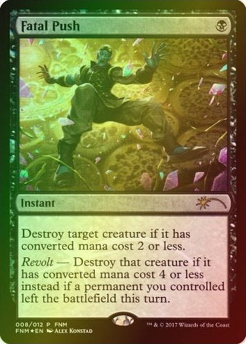 Magic Singles - Fatal Push - FNM Promo (Foil)