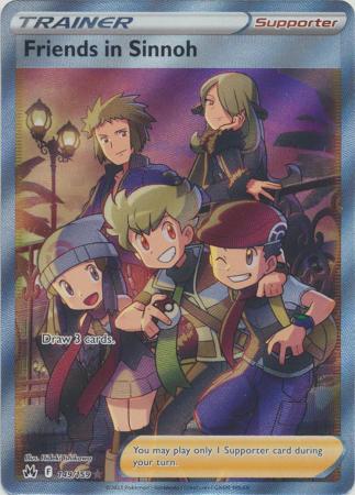 Pokemon Singles - Friends in Sinnoh Full Art