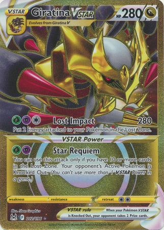 Pokemon Singles - Giratina VSTAR Secret Rare