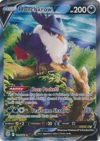 Pokemon Singles - Honchkrow V Alternate Art Ultra Rare