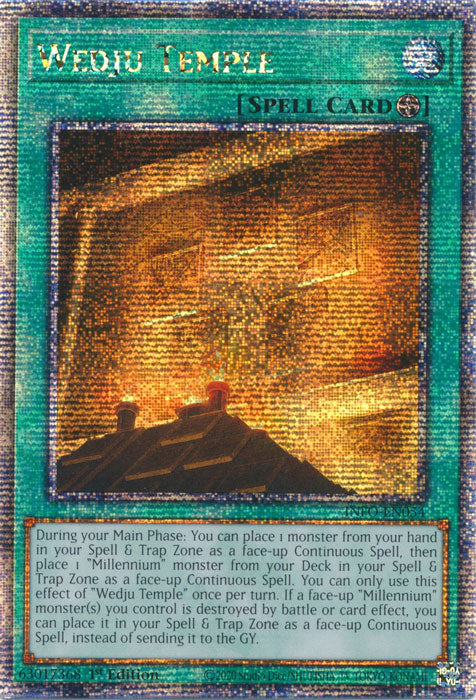 YuGiOh Singles - Wedju Temple