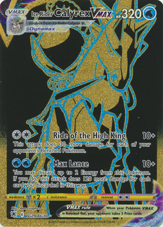 Pokemon Singles - Ice Rider Calyrex VMAX Secret Rare