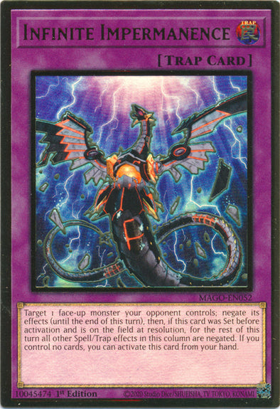 YuGiOh Singles - Infinite Impermanence