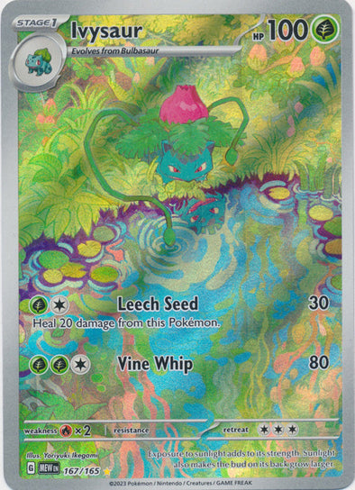 Pokemon Singles - Ivysaur Illustration Rare