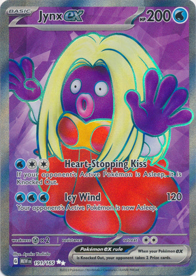Pokemon Singles - Jynx EX Full Art Ultra Rare