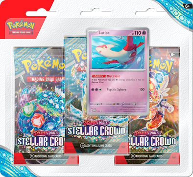 PKMN Stellar Crown 3-Pack Blister