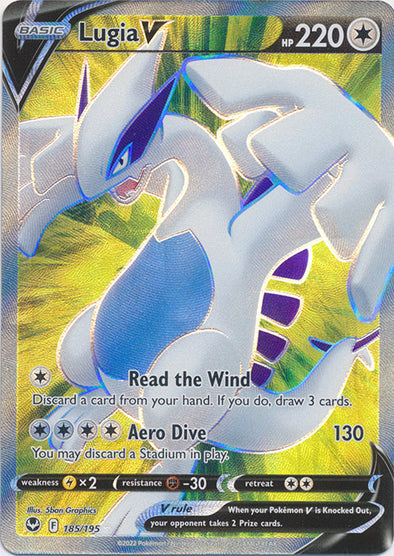 Pokemon Singles - Lugia V Full Art Ultra Rare