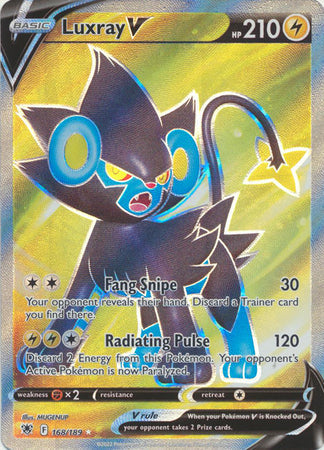 Pokemon Singles - Luxray V Full Art Ultra Rare