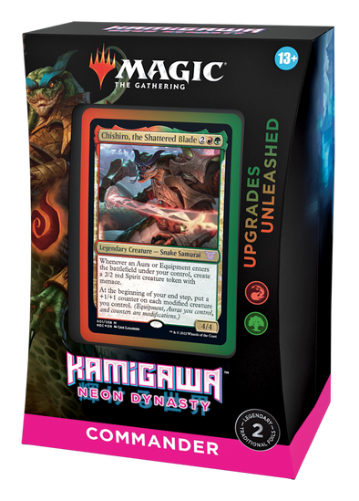 MTG Kamigawa Neon Dynasty Commander Deck Upgrades Unleashed