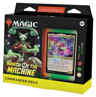 MTG March of the Machine Call for Backup Commander Deck