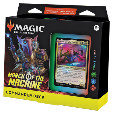 MTG March of the Machine Tinker Time Commander Deck