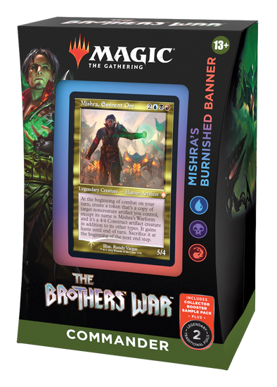 MTG The Brothers War Mishra's Burnished Banner Commander Deck