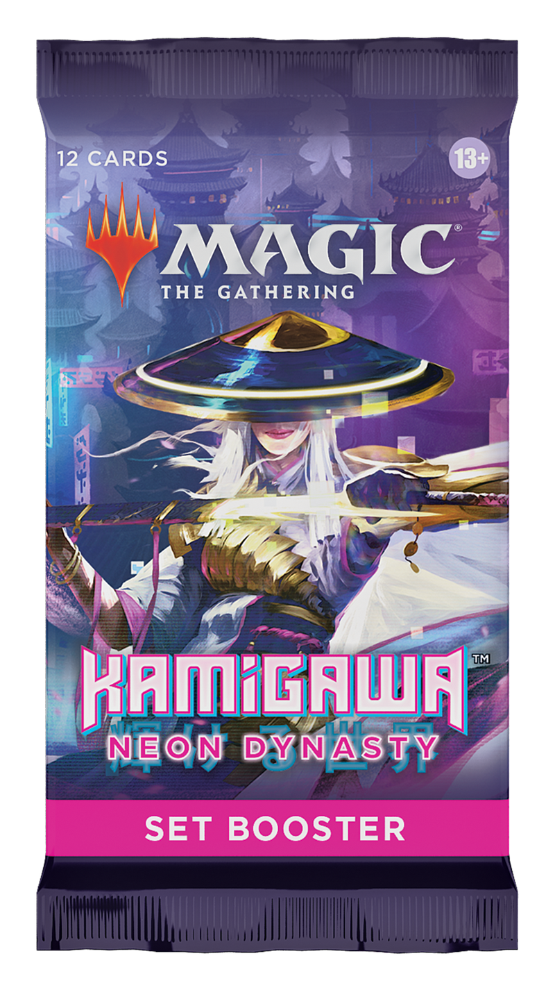 Magic The Gathering Kamigawa Neon Dynasty Set Booster Pack