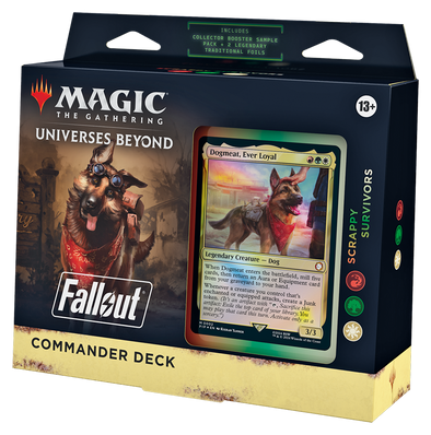 MTG Fallout Commander Deck - Scrappy Survivors