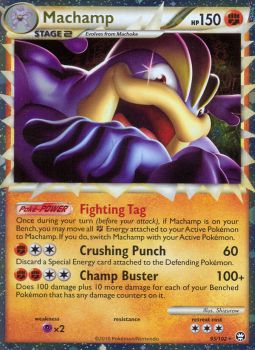 Pokemon Singles - Machamp (Prime) Ultra Rare