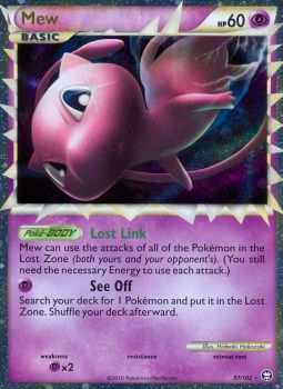 Pokemon Singles - Mew (Prime) Ultra Rare