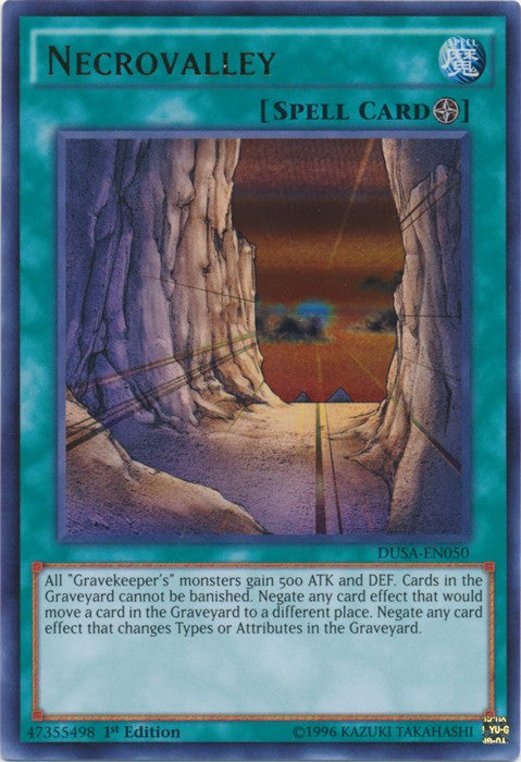 YuGiOh Singles - Necrovalley