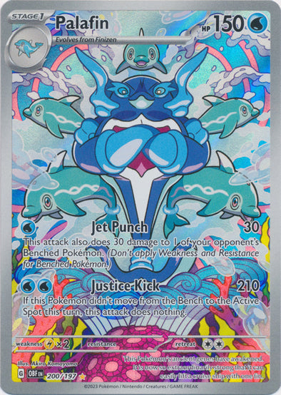 Pokemon Singles - Palafin Illiustration Rare