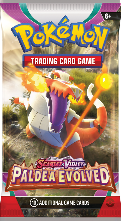 Pokemon Paldea Evolved Booster Pack