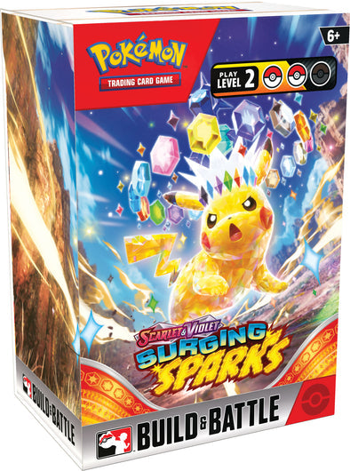 PKMN Surging Sparks Build & Battle Display