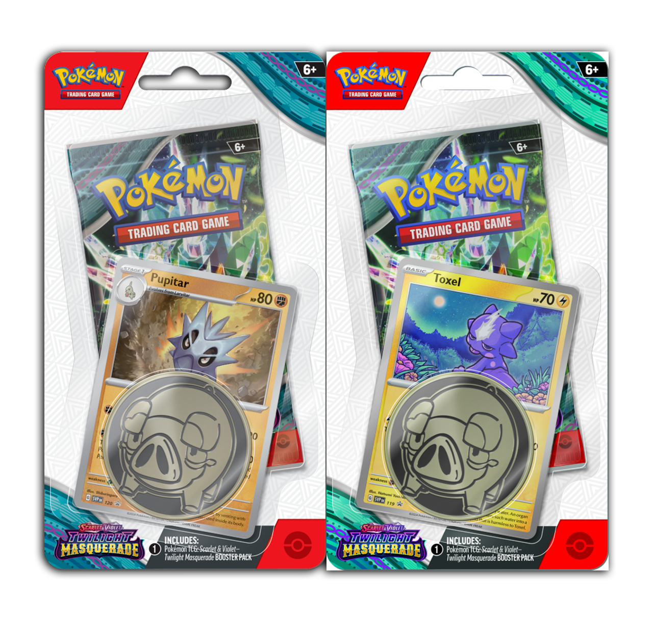 Pokemon Twilight Masquerade Checklane Blister