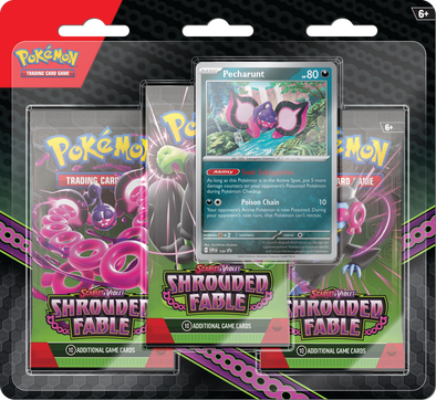 PKMN Shrouded Fable 3-Pack Blister