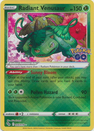 Pokemon Singles - Radiant Venusaur