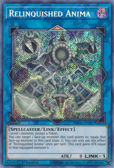 YuGiOh Singles - Relinquished Anima