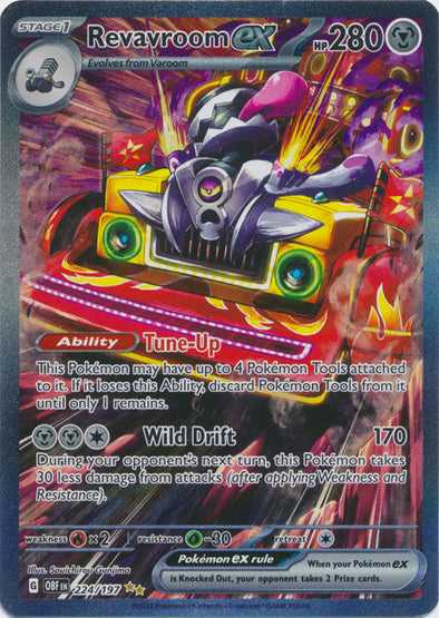 Pokemon Singles - Revavroom EX Special Illustration Rare