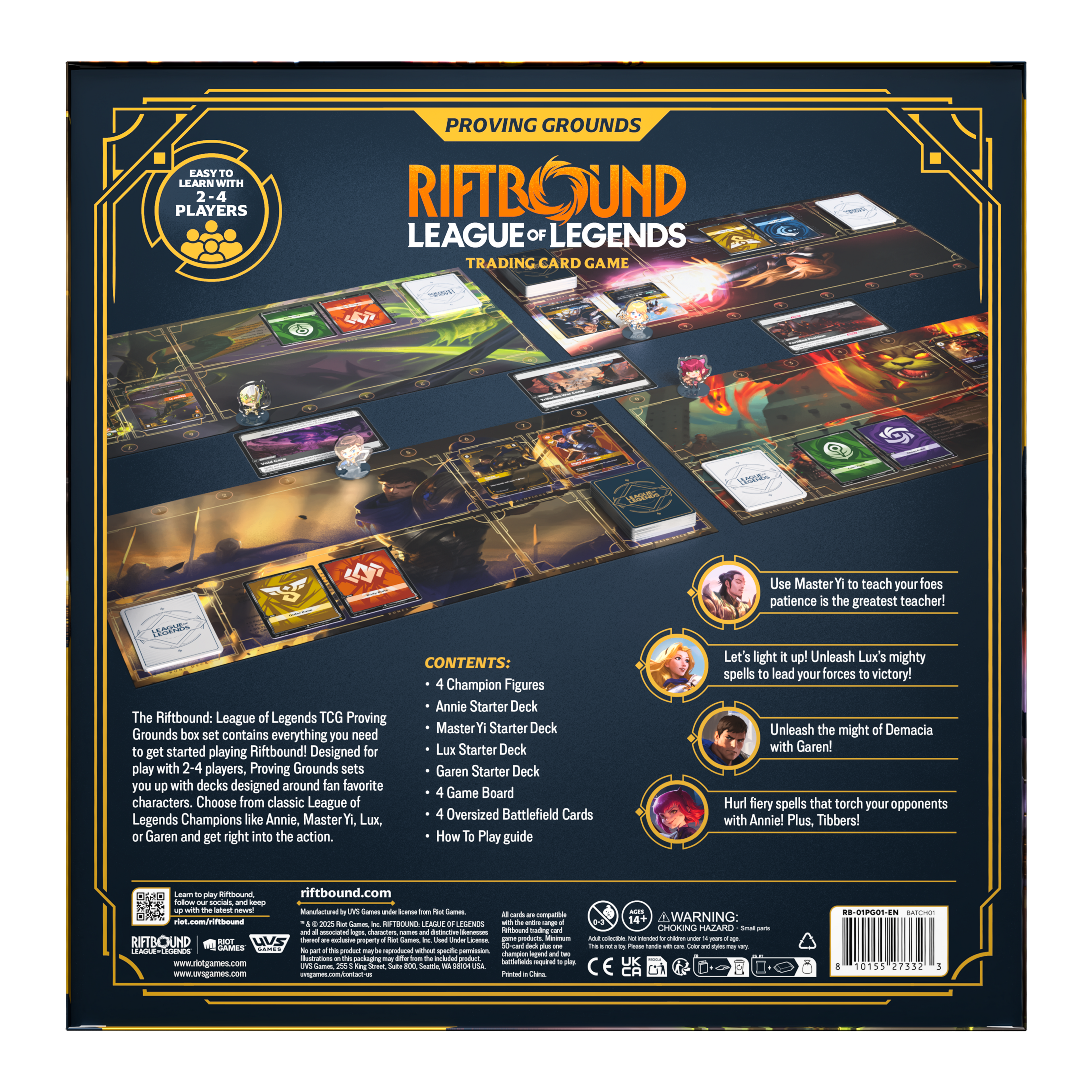 Riftbound - League of Legends TCG - Origins: Proving Grounds (Releases in store on Oct. 31st)