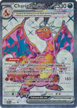 Pokemon Singles - Charizard ex Promo