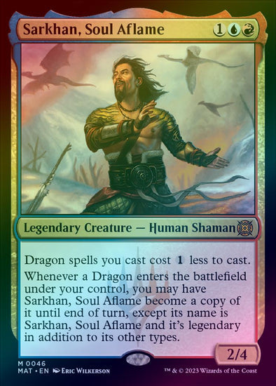 Magic Singles - Sarkhan, Soul Aflame (Foil)