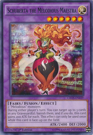 YuGiOh Singles - Schuberta the Melodious Maestra