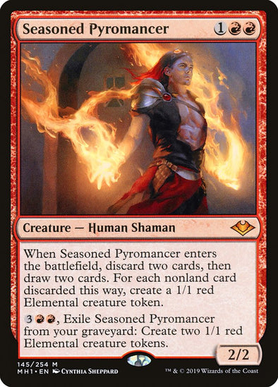 Magic Singles - Seasoned Pyromancer