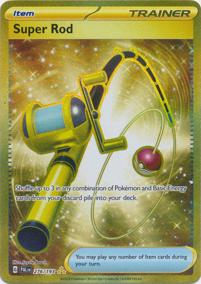 Pokemon Singles - Super Rod Gold Secret Rare