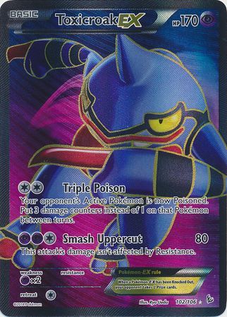 Pokemon Singles - Toxicroak EX