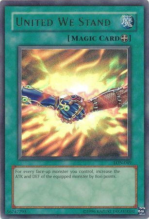 YuGiOh Singles - United We Stand