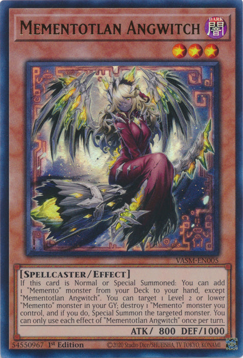 YuGiOh Singles - Mementotlan Angwitch