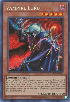 YuGiOh Singles - Vampire Lord