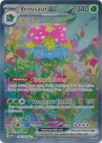 Pokemon Singles - Venusaur EX Special Illustration Rare