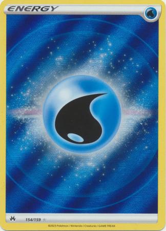 Pokemon Singles - Water Energy Ultra Rare