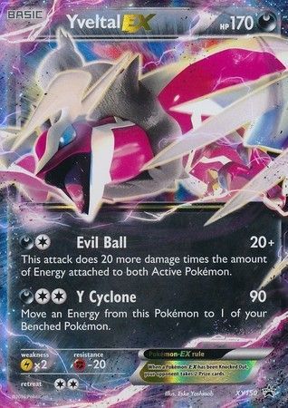 Pokemon Singles - Yveltal EX Double Rare