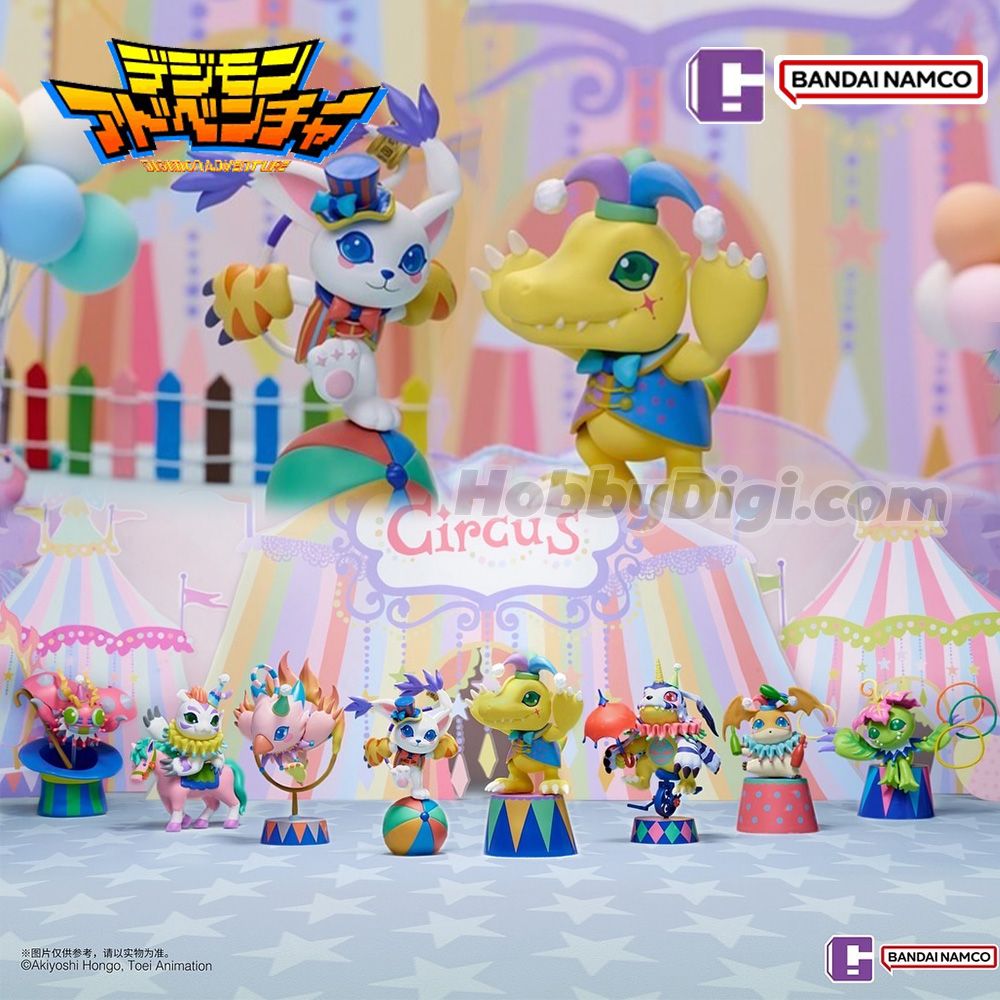 Digimon Adventure Circus Blind Box by Bandai Namco