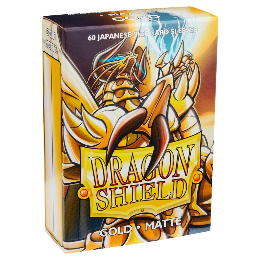 Dragon Shield JPN Matte Gold 60ct